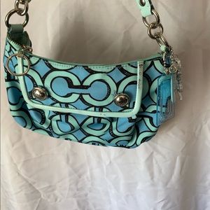 Coach fabric bag used gently